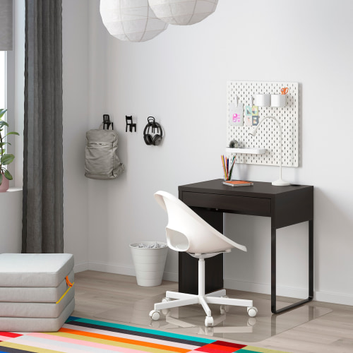 IKEA MICKE Desk 73x50cm Black brown